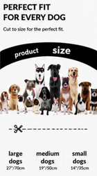 Pet Dog LED Light Collar Luminous Anti-Lost Dog Collar USB Rechargeable Dog Necklace Collar